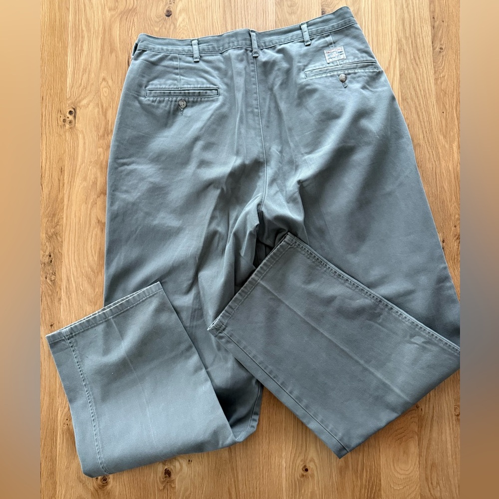 Vintage Ralph Lauren Double Pleated Made in USA Pants - Picture 6 of 8